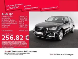 Brillantschwarz Gebraucht 2022 Audi Q2 Advanced Plus SUV | 19.881 € (Guter Preis)