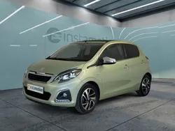 Grün Gebraucht 2020 Peugeot 108 Top! Collection Kleinwagen | 11.368 € (Etwas zu teuer)