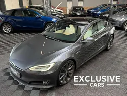 Midnight silver metallic Gebraucht 2018 Tesla Model S Limousine | 32.750 € (Etwas zu teuer)