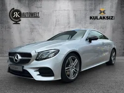 Silber Gebraucht 2017 Mercedes E200 AMG line Coupé | 28.986 € (Fairer Preis)