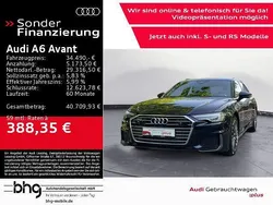 Blau Gebraucht 2021 Audi A6 Sport Kombi | 34.490 € (Guter Preis)