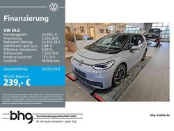 Schwarz Gebraucht 2021 VW ID.3 Pro Kleinwagen | 20.930 € (Fairer Preis)