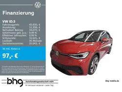 Rot Gebraucht 2024 VW ID.5 Pro SUV | 44.930 € (Fairer Preis)