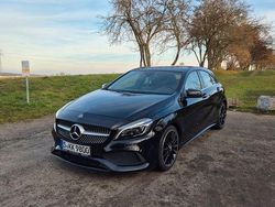 Schwarz Gebraucht 2018 Mercedes A220 AMG line Limousine | 20.700 € (Fairer Preis)