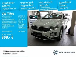 Ascotgrau Gebraucht 2022 VW T-Roc Life SUV | 23.980 € (Guter Preis)