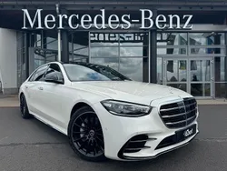 Diamantweiss (metallic) Gebraucht 2023 Mercedes S400 AMG Limousine | 99.990 € (Fairer Preis)
