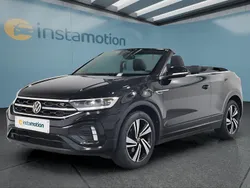 Schwarz Gebraucht 2022 VW T-Roc Cabriolet Cabrio | 26.049 € (Fairer Preis)