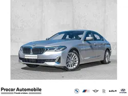 Glaciersilber metallic Gebraucht 2021 BMW 540 Sport Line Limousine | 43.990 € (Teuer)