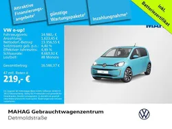 Blau Gebraucht 2021 VW e-up! Active Kleinwagen | 14.980 € (Fairer Preis)