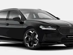 Schwarz Neu 2025 Skoda Superb SportLine Kombi | 48.989 € (Fairer Preis)