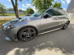 Grau Gebraucht 2019 Mercedes A200 AMG line Limousine | 27.300 € (Fairer Preis)