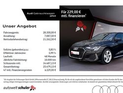 Mythosschwarz metallic Gebraucht 2024 Audi A3 S-Line Limousine | 28.350 € (Teuer)