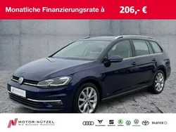 Atlantik blue metallic Gebraucht 2020 VW Golf VII Highline Kombi | 20.930 € (Fairer Preis)