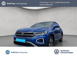 Blau Gebraucht 2024 VW T-Roc Cabriolet Move Cabrio | 33.555 € (Fairer Preis)