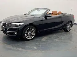 Schwarz Gebraucht 2017 BMW 220 Luxury Line Cabrio | 21.000 €