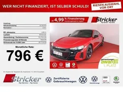 Rot Gebraucht 2021 Audi RS e-tron GT Sport Limousine | 66.948 € (Superpreis)