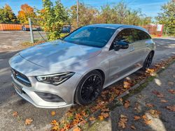 Grau Gebraucht 2021 Mercedes CLA200 Shooting Brake AMG line Kombi | 20.900 € (Superpreis)