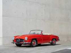 Rot Gebraucht 1958 Mercedes 190 Cabrio | 188.000 €