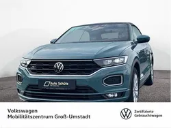 Grün Gebraucht 2021 VW T-Roc Cabriolet R-line Cabrio | 25.880 € (Fairer Preis)