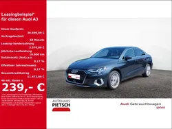 Grau Gebraucht 2024 Audi A3 Advanced Limousine | 30.690 € (Superpreis)