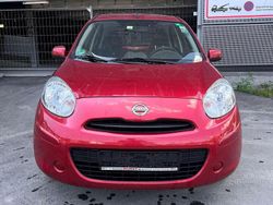 Rot Gebraucht 2013 Nissan Micra Tekna Kleinwagen | 2.200 € (Fairer Preis)