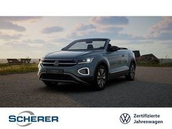 Petroleum blue metallic schwar Gebraucht 2025 VW T-Roc Cabriolet Cabrio | 28.490 € (Superpreis)