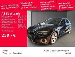 Schwarz Gebraucht 2022 Audi A3 Sportback Sport Limousine | 22.850 € (Fairer Preis)