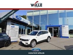 Pure white Gebraucht 2021 VW Tiguan Allspace Highline SUV | 27.850 € (Guter Preis)