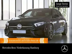 Schwarz Gebraucht 2022 Mercedes A180 AMG Limousine | 28.890 € (Fairer Preis)