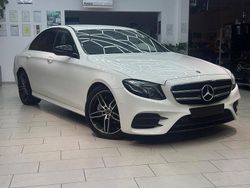 Polarweiss unilack Gebraucht 2019 Mercedes E220 AMG line Limousine | 29.800 € (Fairer Preis)