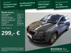F6 quarzgrau metallic Gebraucht 2021 Skoda Karoq Clever SUV | 24.975 € (Fairer Preis)
