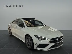 Weiß Gebraucht 2020 Mercedes CLA220 AMG line Limousine | 39.990 € (Teuer)