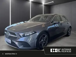lack mountaingrau Gebraucht 2019 Mercedes A220 AMG line Limousine | 24.900 € (Guter Preis)