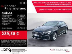 Schwarz Gebraucht 2022 Audi A3 Sportback e-tron S-Line Limousine | 26.330 € (Guter Preis)