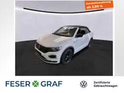 Pure white schwarz Gebraucht 2021 VW T-Roc Cabriolet R-line Cabrio | 25.950 € (Guter Preis)