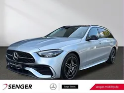 Silber Gebraucht 2024 Mercedes C200 AMG Kombi | 39.979 € (Fairer Preis)