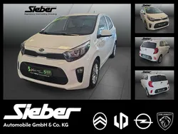 Schneeweiss Gebraucht 2021 Kia Picanto DREAM-TEAM Edition Kleinwagen | 11.990 € (Etwas zu teuer)