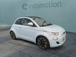 Blau Gebraucht 2021 Fiat 500e La Prima Cabrio | 23.290 € (Teuer)