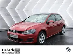 Rot Gebraucht 2013 VW Golf VII Comfortline Limousine | 9.990 € (Fairer Preis)