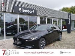 Schwarz Gebraucht 2023 Mazda 3 Exclusive-Line Limousine | 25.450 € (Etwas zu teuer)