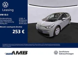 Mondsteingrau/schwarz Gebraucht 2023 VW ID.3 Pro Performance Kleinwagen | 23.780 € (Superpreis)
