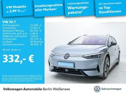 Blau Gebraucht 2024 VW ID.7 Pro Limousine | 51.490 € (Etwas zu teuer)