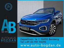 Ravennablau (metallic) Gebraucht 2024 VW T-Roc Cabriolet Cabrio | 27.980 € (Guter Preis)