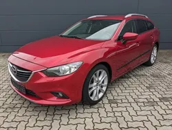 Rubinrot metallic (metallic) Gebraucht 2014 Mazda 6 Sports-Line Kombi | 11.980 € (Guter Preis)