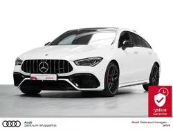 Weiß Gebraucht 2020 Mercedes CLA45 AMG Shooting Brake AMG Kombi | 45.996 € (Fairer Preis)