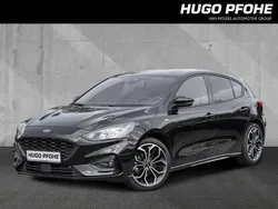 Obsidian schwarz Gebraucht 2021 Ford Focus ST-Line Limousine | 17.950 € (Guter Preis)