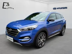 Blau Gebraucht 2018 Hyundai Tucson Passion Plus SUV | 19.990 € (Fairer Preis)