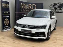 Oryxwhite perlmutteffe (metallic) Gebraucht 2020 VW Tiguan R-line SUV | 23.899 € (Teuer)