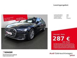 Schwarz Gebraucht 2024 Audi A6 S-Line Limousine | 48.680 € (Teuer)
