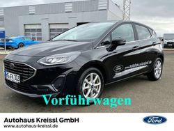 Obsidianschwarz metallic Gebraucht 2023 Ford Fiesta Titanium Kleinwagen | 19.990 € (Fairer Preis)